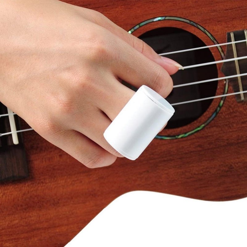 CCeCCe 4 Pack Finger Shaker Rhythm Hammer Egg Shaker Plastic Music Finger Ring w/Ajustable Strap Sand Bell Shot for Guitar Ukulele Mandolin Banjo Cajon Percussion Musical Instruments Tool Accessories - Image 3